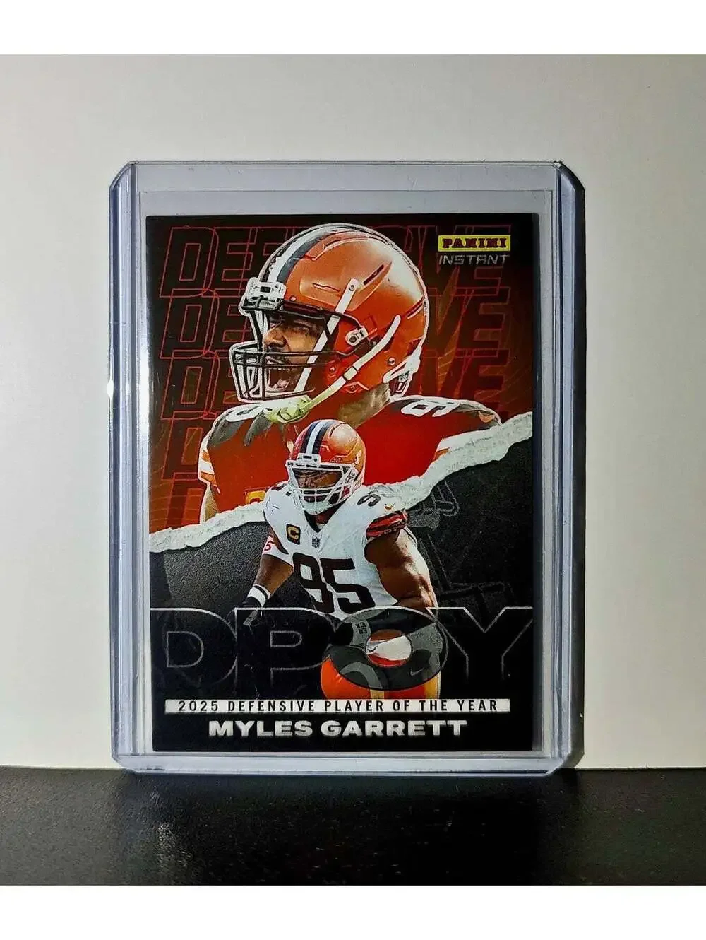 Myles Garrett 2025 Panini NFL Defensive Player of the Year Card Browns 1 of 449